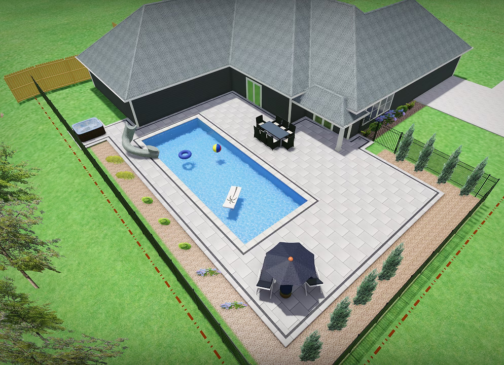 Residential Pool Hardscaping and design | Hardscape | Hardscapes near me | Outdoor Living Area | Inground pool installation | | design, Paver pool deck | Outdoor lighting | 3d design | Hardscaping, Paver Patios